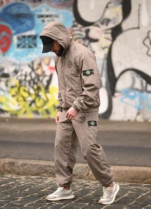 Чоловічий спортивний костюм stone island, stone спортивний костюм