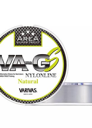 Жилка varivas super trout area va-gs nylon natural 150m 1.36kg 0.128mm (va 16033)