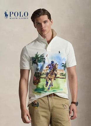 Чоловіча футболка поло polo ralph lauren