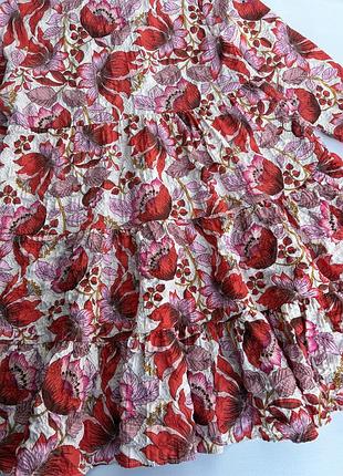 Ярусное платье zara 6