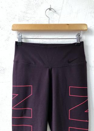 Спортивні штани лосіни / спортивні штани жіночі nike - xs2 фото