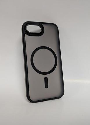 Чехол для iphone 16e proove essence, магнитный, magsafe, матовый, черный