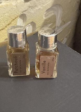 Духи миниатюры от fragonard, patchouli , vanille, 7 ml