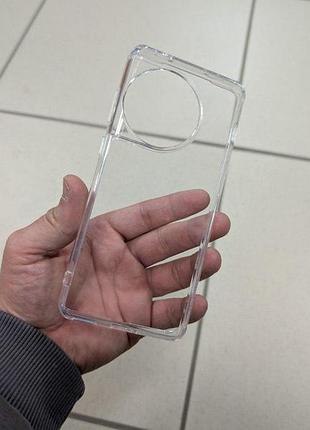 Чехол для oneplus ace 2 pro wlons, силиконовый (tpu), противоударный, прозрачный