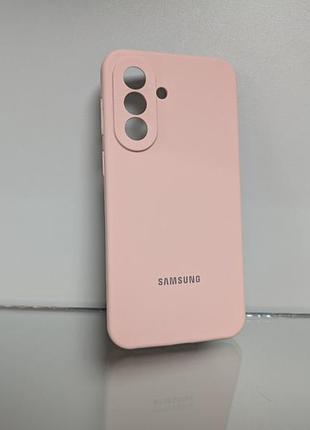 Чохол для samsung a57 / самсунг а57 lakshmi, тонкий з захистом камери, матовий, лазерний логотип, пудровий