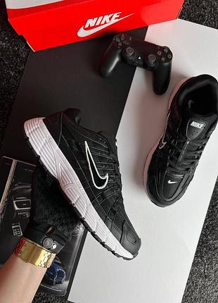 Мужские кроссовки nike p-6000 m black white