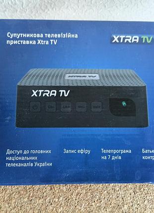 Спутниковая приставка xtra tv full hd (полный комплект)