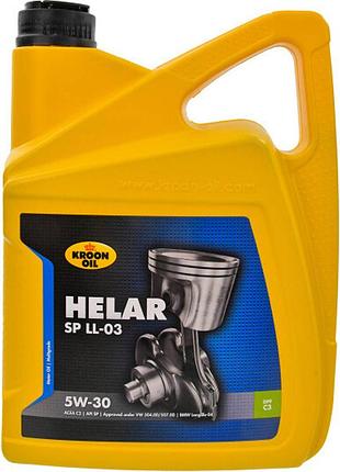 Масло моторное 5w30 kroon oil helar sp ll-03 синтетика 5л (33088)