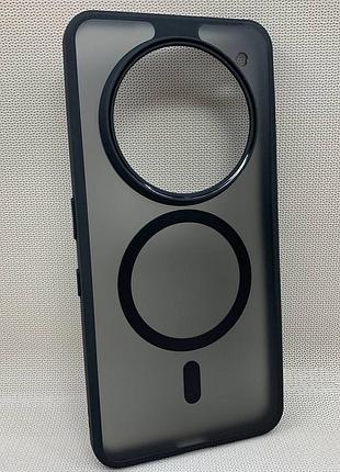 Чехол wlons hybrid противоударный pc+tpu для nothing phone 3a pro magsafe матовый