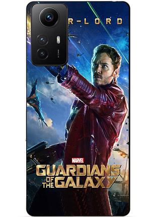Силіконовий бампер чохол для xiaomi redmi note 12s зірковий лорд стражі галактики star lord