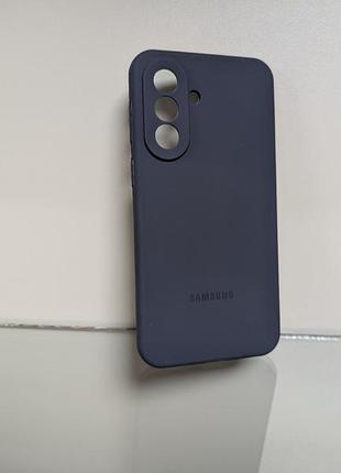 Чохол для samsung a57 / самсунг а57 lakshmi, тонкий з захистом камери, матовий, лазерний логотип, синій