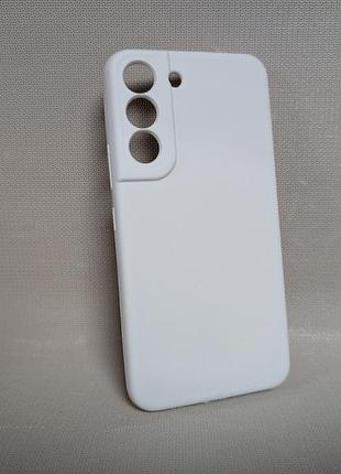 Чехол для samsung galaxy s22 / самсунг гэлакси s22 lakshmi aa, softtouch, тонкий защитный, белый