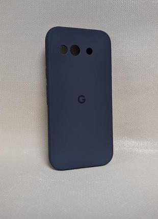 Чехол для google pixel 9a / гугл пиксель 9а lakshmi soft touch, тонкий, с защитой камеры, синий