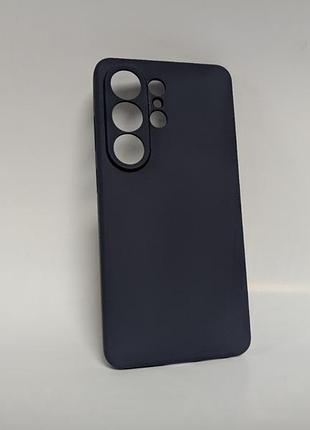 Чехол для samsung galaxy s26 ultra, lakshmi, soft-touch, силиконовое покрытие, защищенная камера, силиконовый, синий