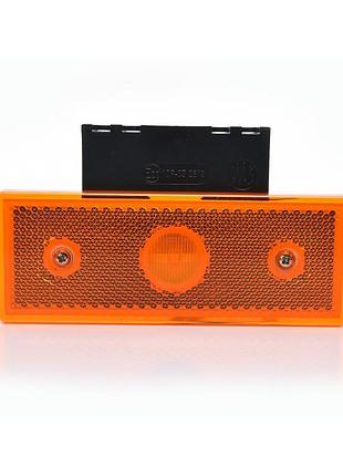 Габаритный фонарь led 12-24v желтый adr was