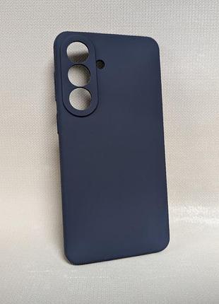 Чехол для samsung s26 plus / самсунг гелакси с26 плюс wave colorful, тонкий защитный, синий
