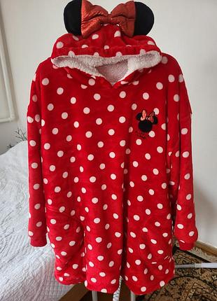 Теплый худи primark minnie mouse размер м/l