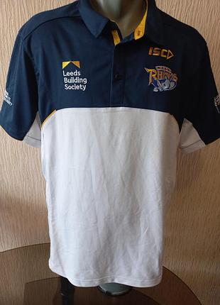 Футболка isc leeds rhinos rugby (розмір 2xl)