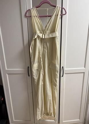 Жіночий нейлоновий комбінезон карго з halter-коміром від zara