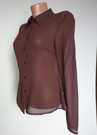 Блуза лёгкая ,ткань под шифон. emma.в наличии 2 блузы s и м