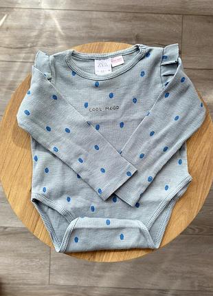 Бодік в рубчик zara
