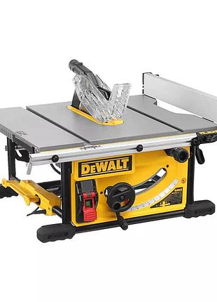 Профессиональная пила настольная сетевая dewalt dwe7492: 2000 вт, диск 250 мм