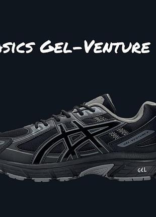 Asics gel-venture 6 black grey