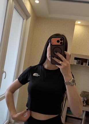 Чорний топ the north face