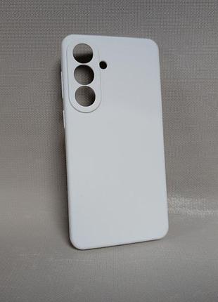 Чехол для samsung s26 plus / самсунг гелакси с26 плюс wave colorful, тонкий защитный, белый