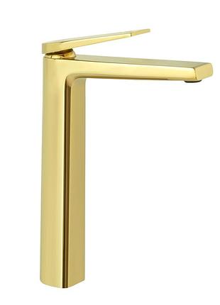 Змішувач для умивальника mone deluxe karen 1385385g-a gold