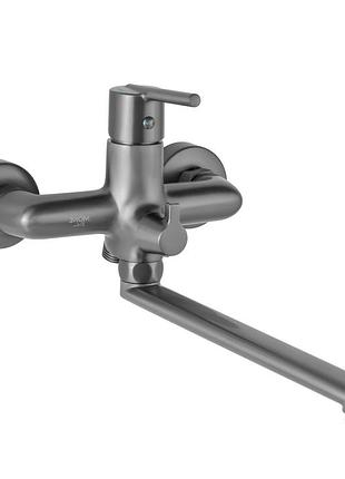 Смеситель для ванной mone delux darlene 5391391gr-30f gun grey