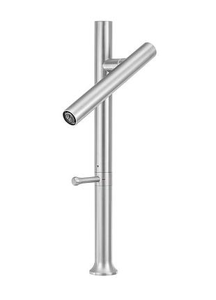 Смеситель для кухни mone deluxe sl202101h nickel
