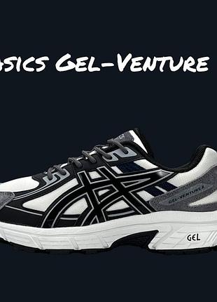 Asics gel-venture 6 white grey black