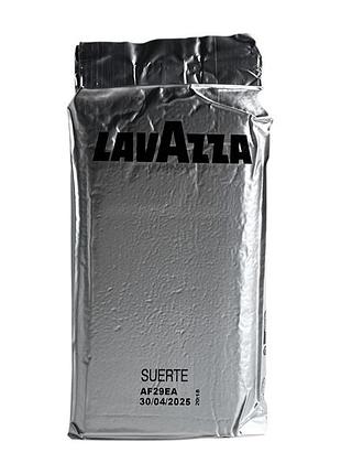 Кофе молотый lavazza очень крепкий, серебряный, suerte 10% arabica / 90% robusta, 250 г