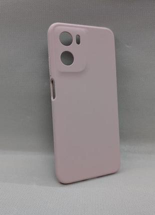 Чехол для motorola g56 / моторола g56 lakshmi soft touch, противоударный, защита камеры, пудровый