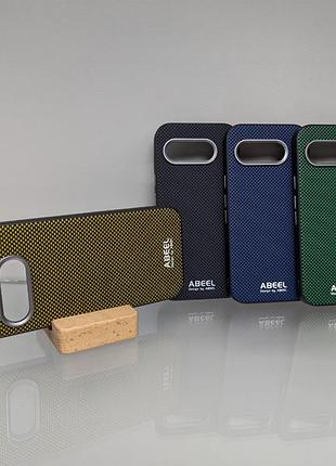Google pixel 9a magsafe abeel cube чохол протиударний жовтий