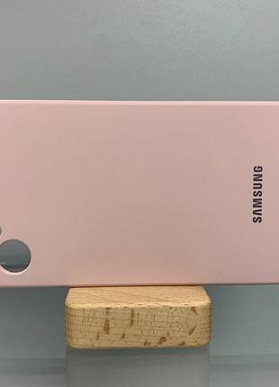 Samsung a05 | противоударный чехол с логотипом | soft touch | розовый