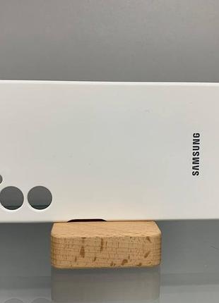 Samsung a05 s | противоударный чехол с логотипом | soft touch | белый