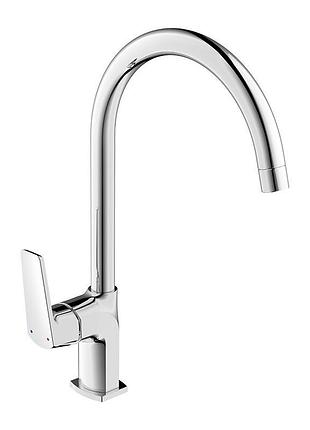 Смеситель для кухни mone deluxe leyden 7363363c-c24 chrome