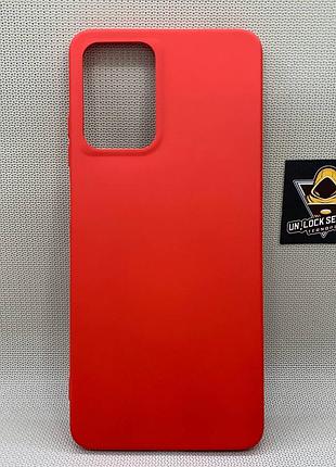 Motorola g24 softtouch silicone протиударний чохол софт тач червоний