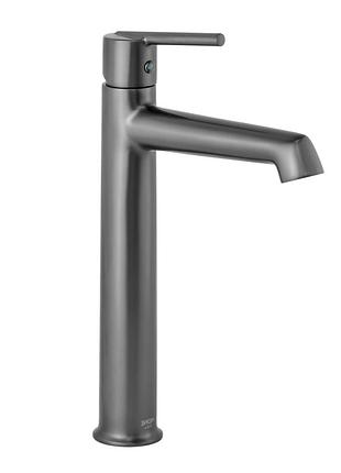Змішувач для умивальника mone deluxe darlene 1391391gr-a gun grey