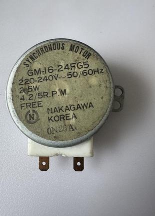 Моторчик gm-16-24fg5 220 v 2.5 w (б/у, оригінал)
