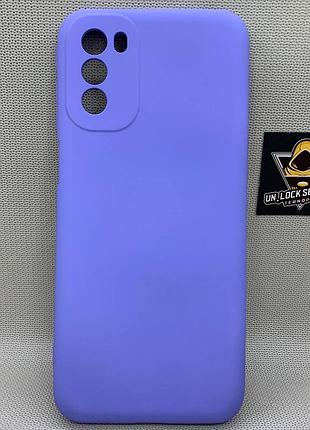Motorola g31 / g41 softtouch silicone противоударный чехол софт тач сиреневый
