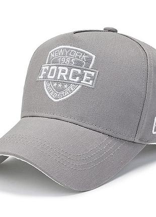 Военная кепка для мужчин narason серая с лого u.s force