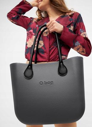 O bag italy сумка графіт