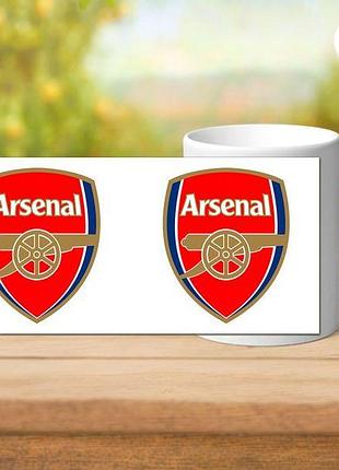 Чашка з принтом arsenal