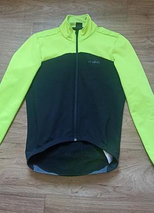 Велокуртка термоджерсі softshell тепла на флісі