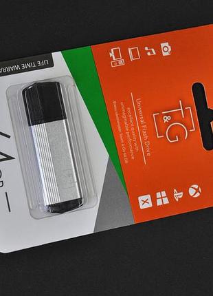 Usb-накопитель флешка на 64gb t&g vega series 121 silver