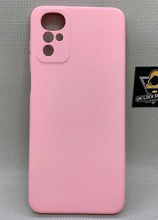 Motorola g22 softtouch silicone противоударный чехол софт тач розовый