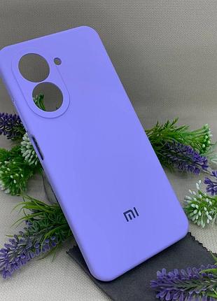 Чохол з логотипом для xiaomi redmi a5 / poco c71 | протиударний | soft touch | бузковий